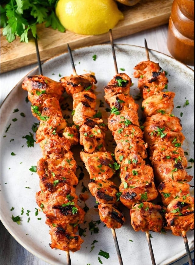 Chicken Kebobs.