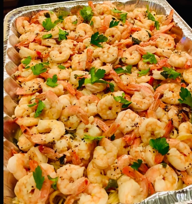 Garlic Sauteed Shrimp Package.