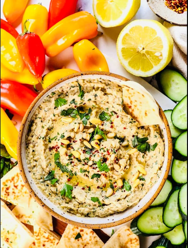 Baba Ghanoush Tray.