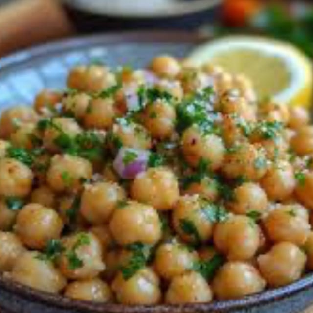 Chick Peas Salad.